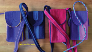 Crochet Mochila Phone Bags