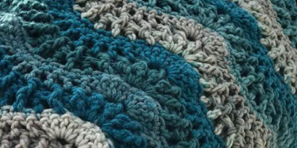Crochet Breaking Waves Blanket Pattern