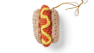 Crochet Mini Hotdog