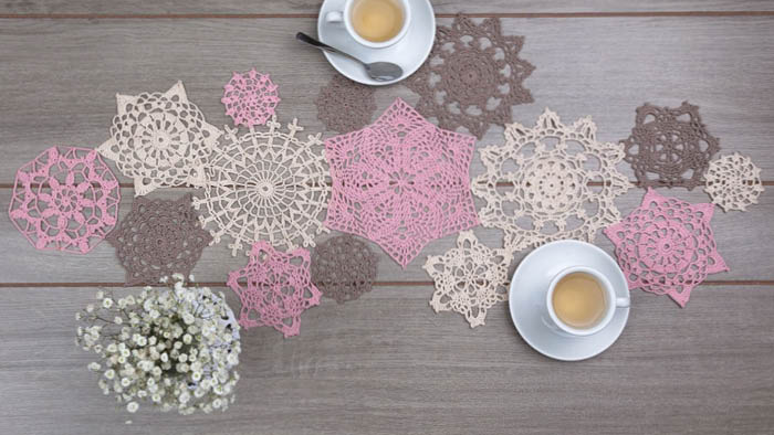 Lovely Lace Doily Runner