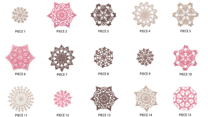 Lovely Lace Table Runner Crochet Doilies