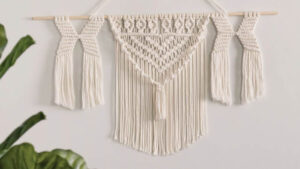 Macrame X Marks the Spot Wall Hanging