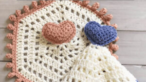 Crochet Heart Lovey