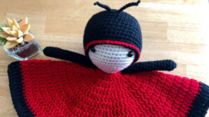Crochet Lady Bug Lovey