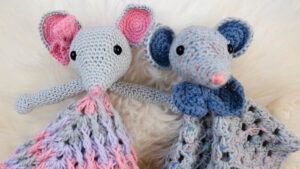 Crochet Lovey Mouse