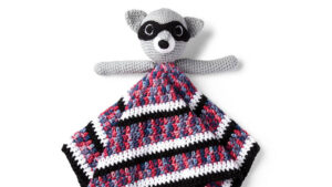 Crochet Raccoon Lovey