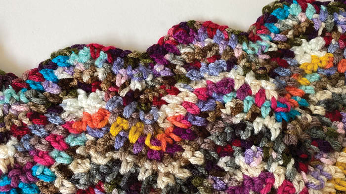 Bernat Massive Moss Stitch Crochet Blanket Pattern