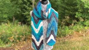 Crochet Sweeping Waves Scarf