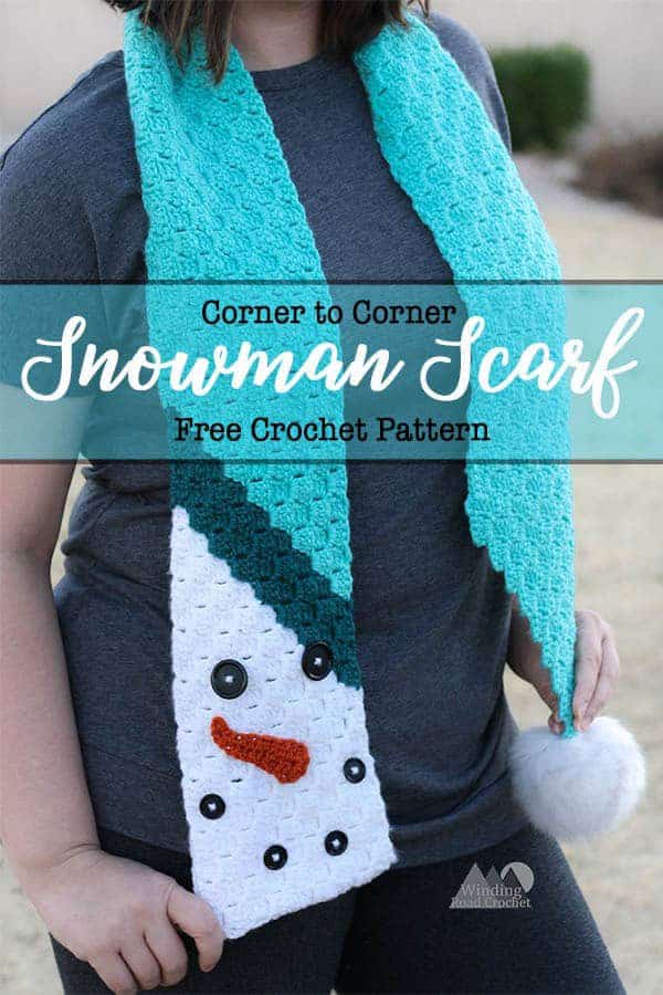 C2C Snowman Scarf