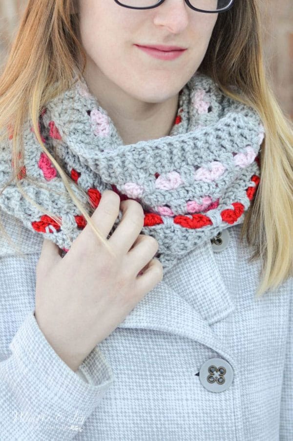 Puppy Love Infinity Scarf