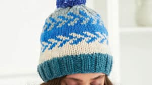 Knit Hat with Marly