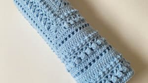 Crochet Baby Shower Blanket 1