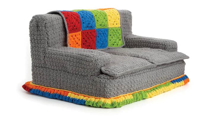 Crochet Easy Cat Couch