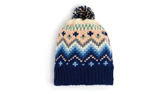 Crochet Fair Isle Hat