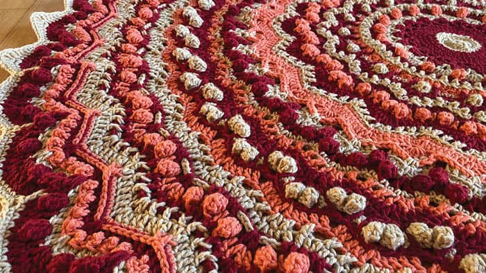 Crochet Gingerbread Afghan