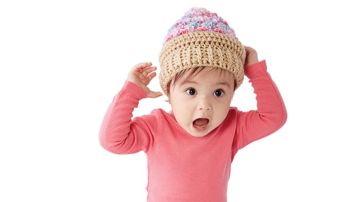 Crochet Ice Cream Hat For Kids