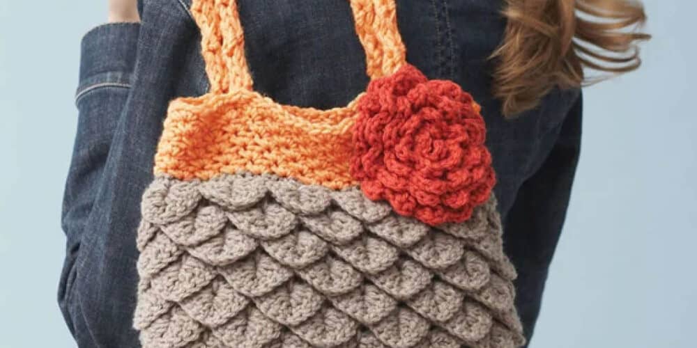 Crochet Mermaid Tears Purse Pattern