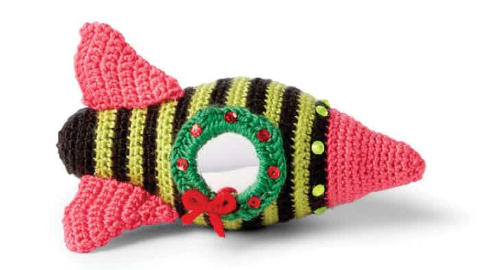 Crochet Out of This World Spaceship Toy