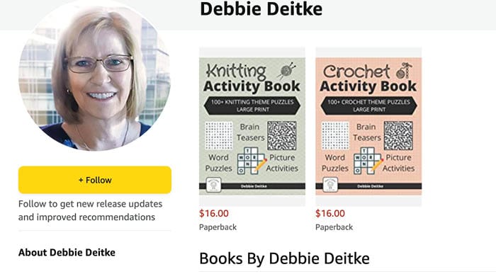 Debbie Deitke Crochet Activity Book