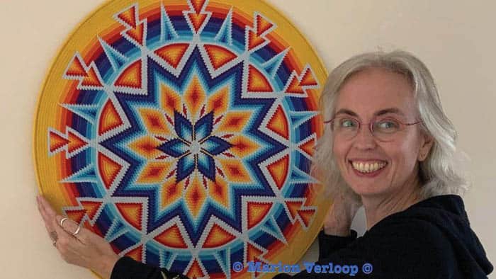 Crochet Mandala Cordial by Marion Verloop