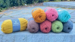 Patons Inspired Journey Afghan Colours