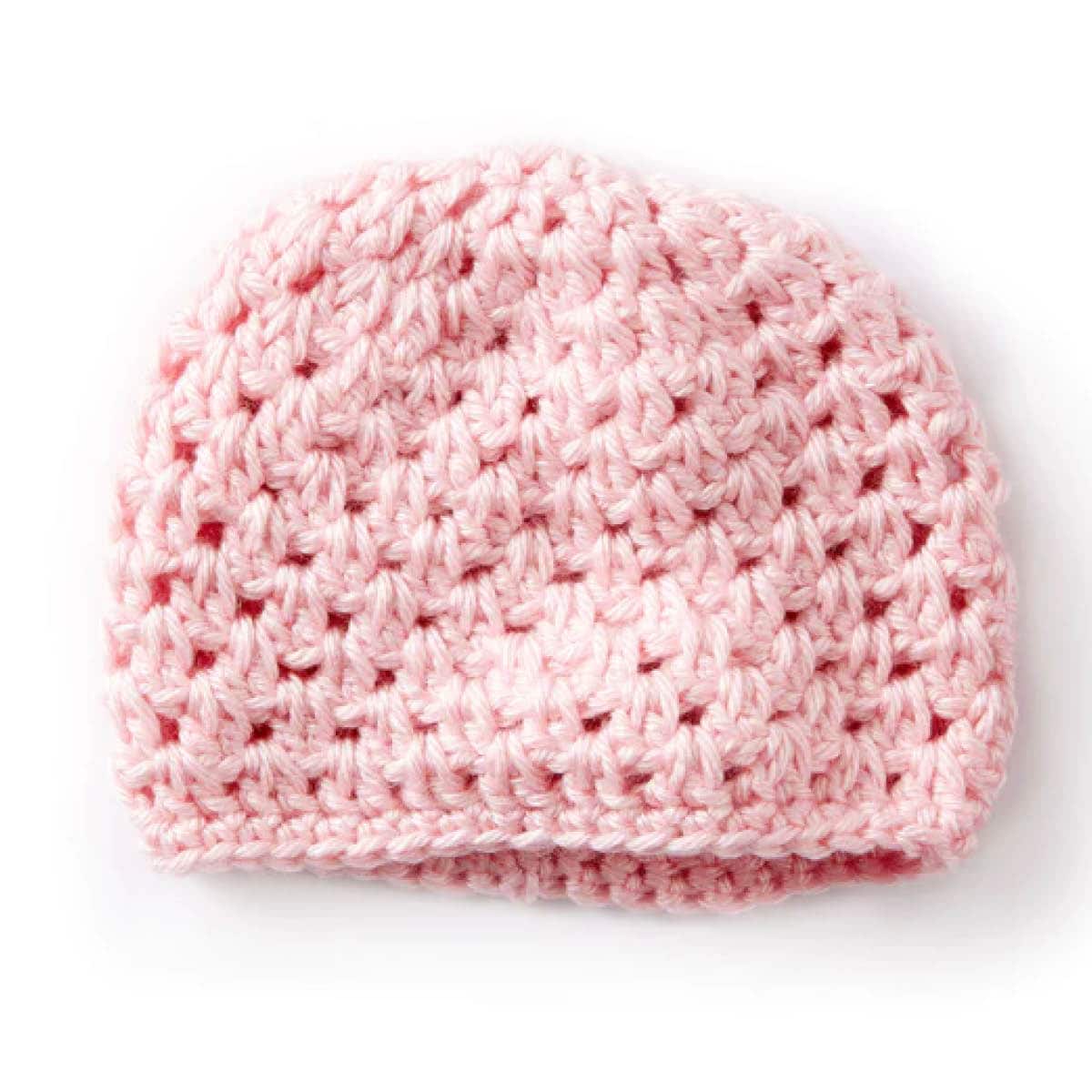 Babies First Cluster Crochet Hat Pattern