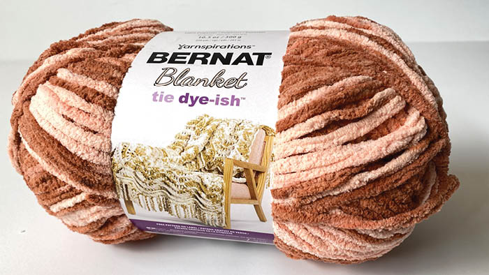 Bernat Blanket Tie Dye-Ish Yarn