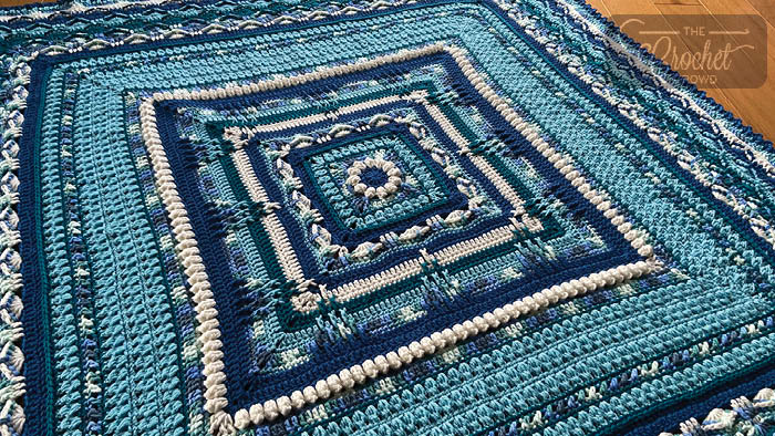 Crochet Calming Comfort Afghan Stitch Along