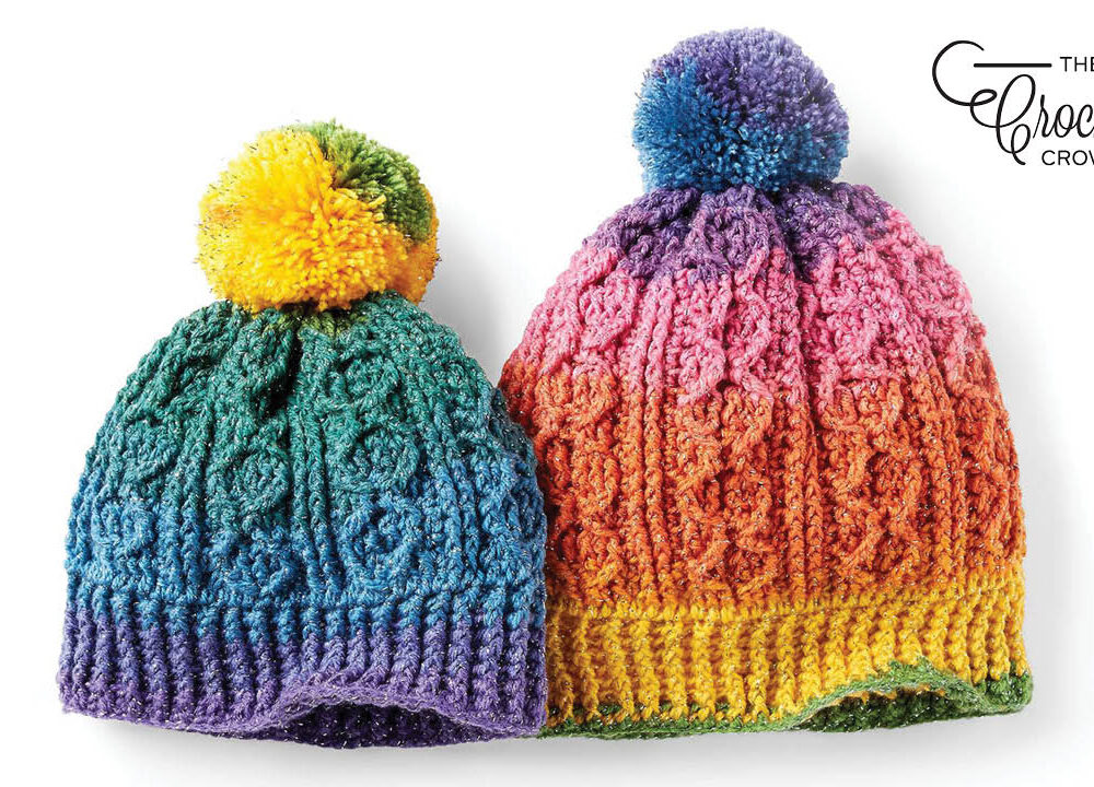 Crochet Cable Twists Hat