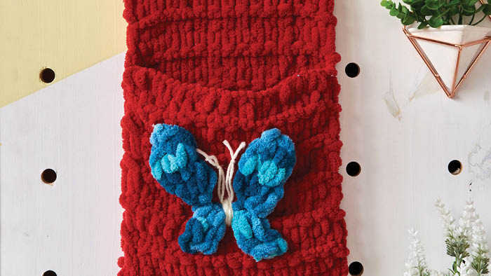 Crochet EZ Butterfly Organizer