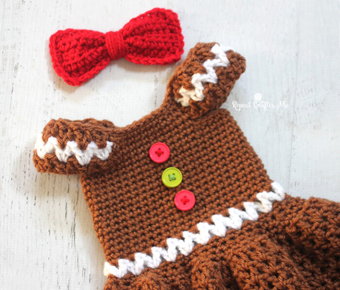 Crochet Gingerbread Dress