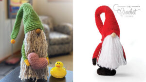Miniature Crochet Gnomes