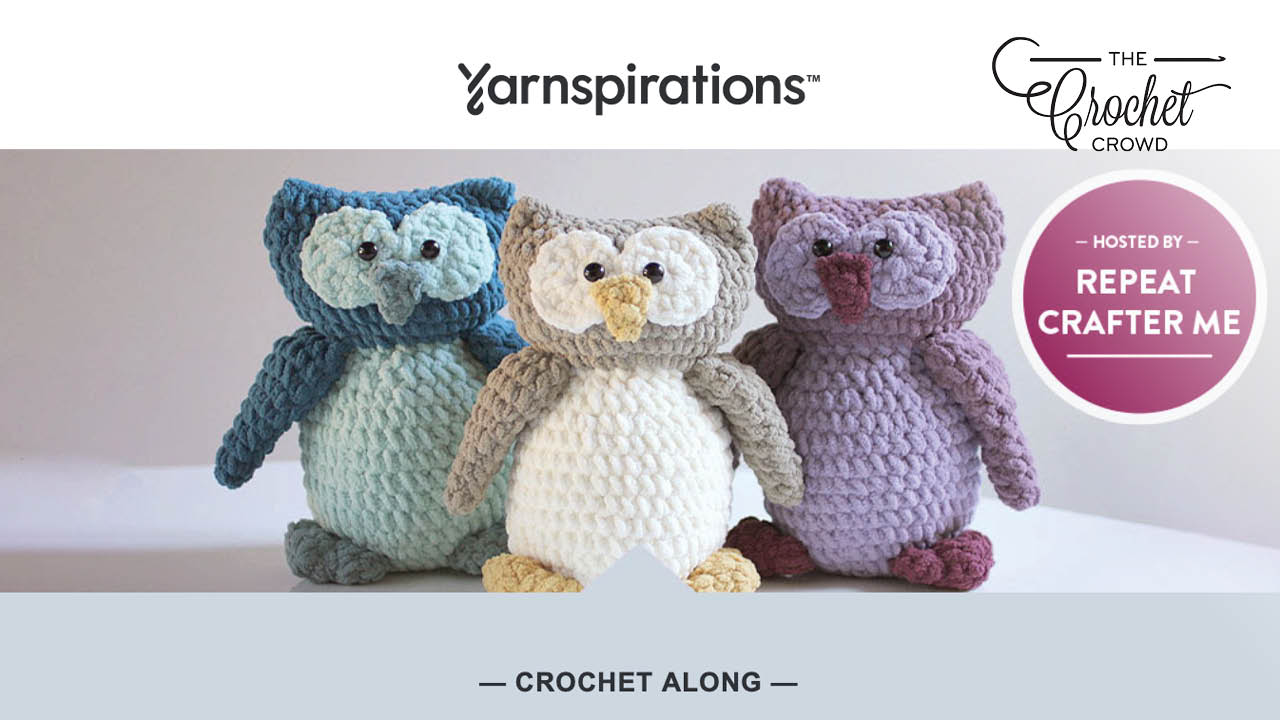 Ollie the Owl Christmas Crochet Along + Tutorial