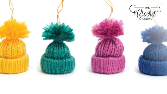 Yarn Craft Hat Ornaments