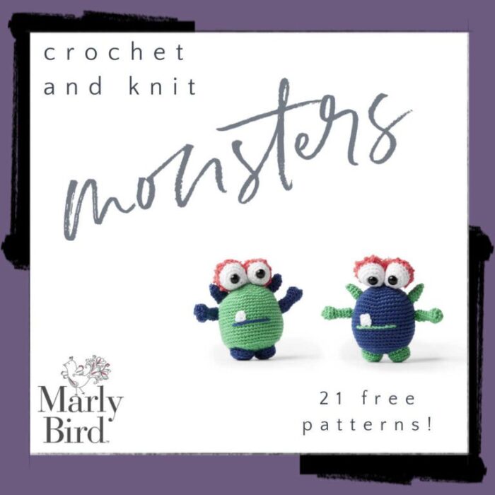 21 Crochet and Knit Monsters
