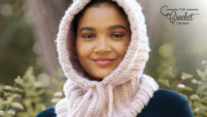 Crochet Ribbed Hood