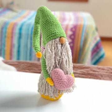 Crochet Spring Gnome Amigurumi Pattern