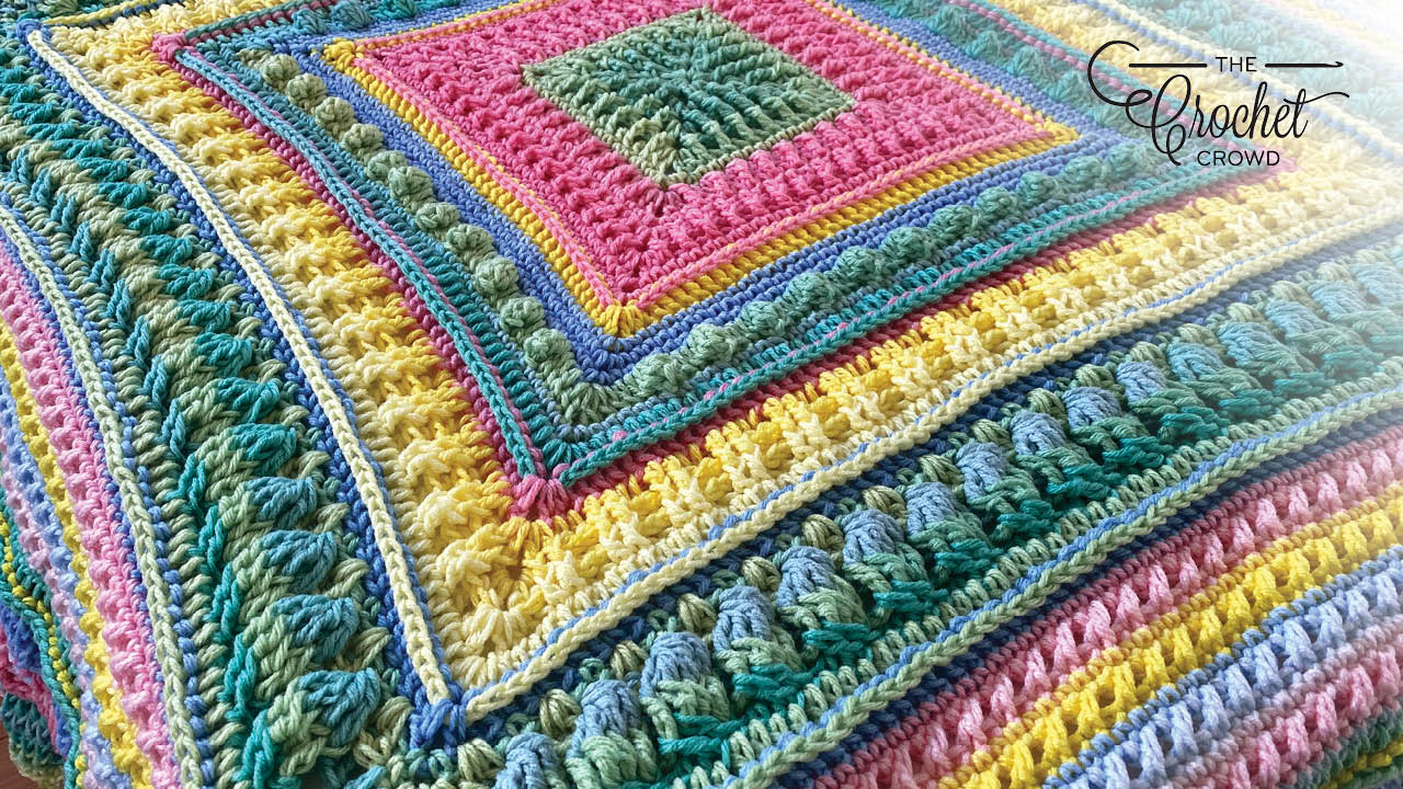 Spring Study of Texture Ombre Blanket