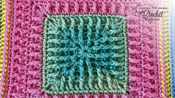 Crochet Spring Study of Texture Ombre Section 1