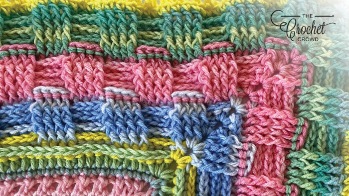 Crochet Spring Study of Texture Ombre Section 7