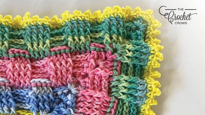 Crochet Spring Study of Texture Ombre Section 8