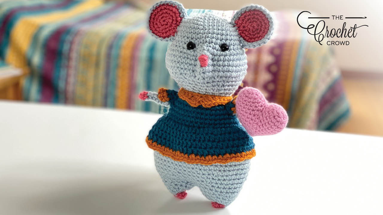 Millie The Crochet Love Mouse Pattern