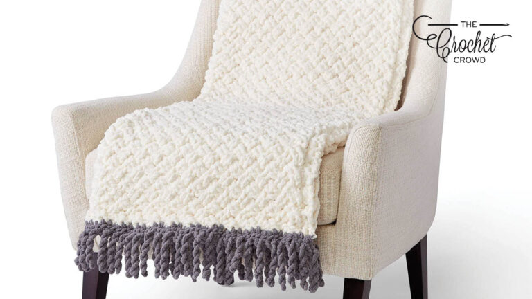 Crochet Celtic Weave Stitch Cowl & Blanket + Tutorial 