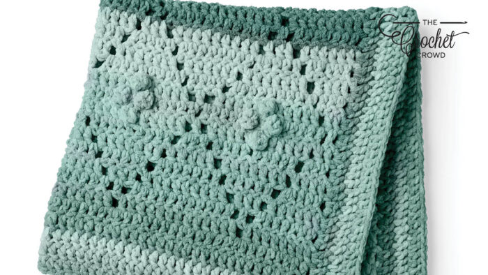 Crochet Diamond Filet Blanket
