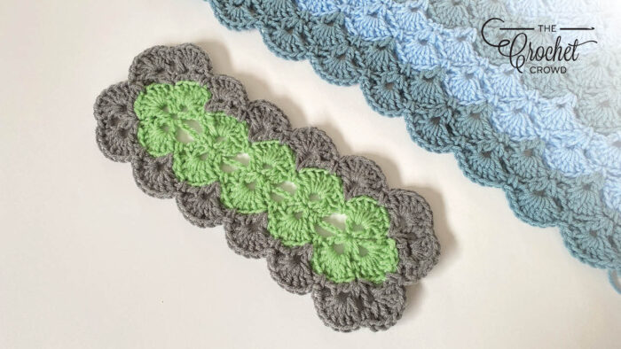 Crochet Interlocking Shells Blankets Large