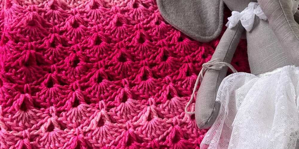 Baby Sea Shells Blanket Crochet Pattern