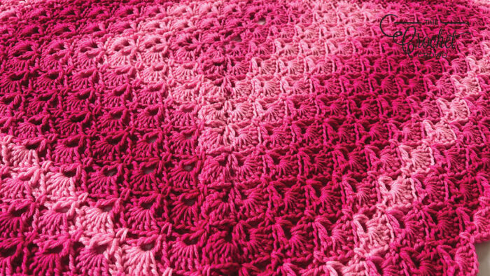 Crochet Baby Sea Shells Blanket