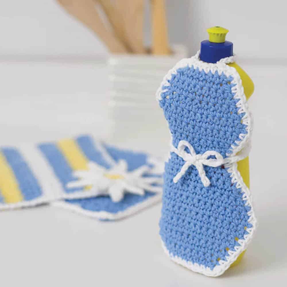 Crochet Dish Soap Apron Decor Pattern