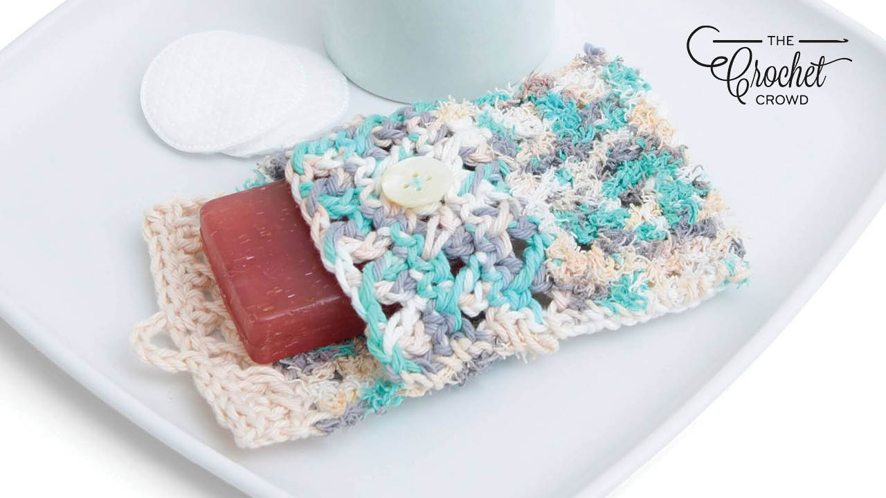 Crochet Mesh Soap Saver Travel Thinga-Ma-Bob + Tutorial
