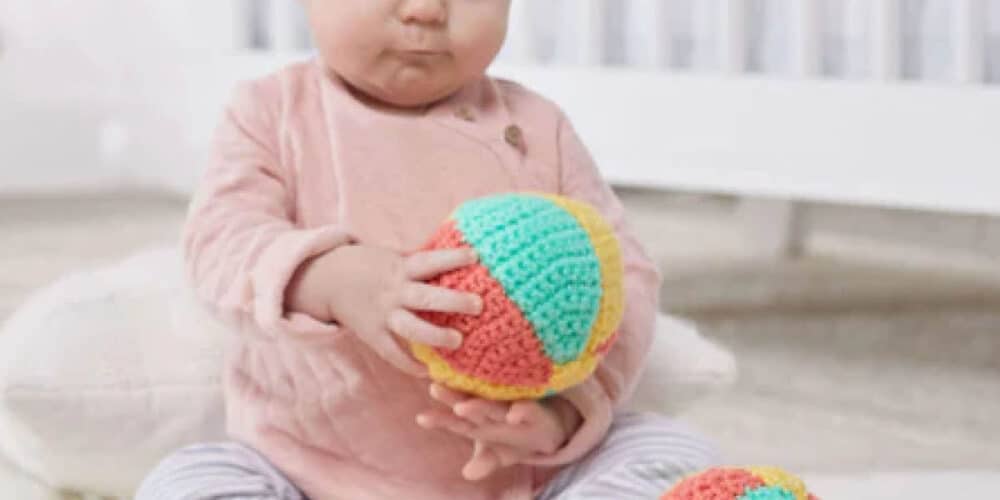 Crochet Mini Play Soft Ball for Babies Patterns